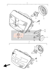 Koplamp (GSF1200S-SA)