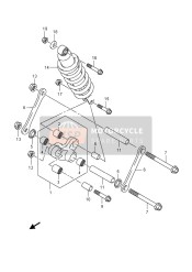 Leva cuscino posteriore (VL1500T E19)