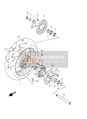 Roue arrière