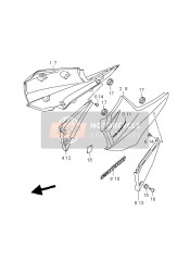 Frame afdekking (GSX1400)