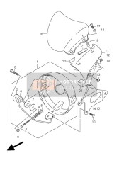 5181416G00YHL, Plaat Kopl., Suzuki, 0