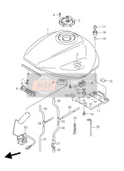 4410018H41YHG, Benzinetank, Suzuki, 0