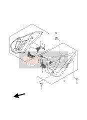 Bovenste Frame afdekking (GSF1250-A)