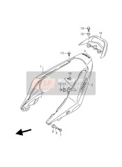 4550144G01YAY, Cover Assy,Seat, Suzuki, 0