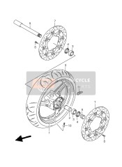 5921044G21, Disc, Front Brake, Suzuki, 0