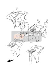 6868121H11LB4, Emblem,""Gsxr"",R, Suzuki, 0