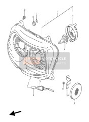 Lampada frontale