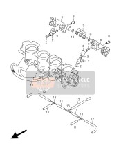 Tubo flessibile del corpo farfallato & Comune