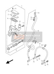 Front Brake Hose (GSX1300BK-UF)