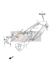 Frame afdekking (GSF650SU)