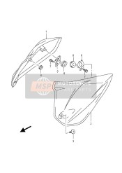 Bovenste Frame afdekking (GSF650)