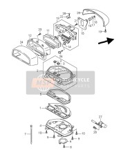 3412048G80, Tacometro, Suzuki, 0