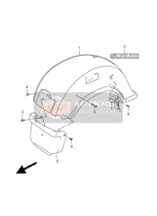 09250050115PK, Plug (Gray), Suzuki, 1