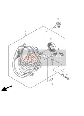 Headlamp (GSF650-A-U-UA)