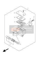 Hoofdremcilinder voor (GSF650S-SA-SU-SUA)