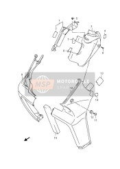 Bovenste Frame afdekking (VZR1800ZUF E19)