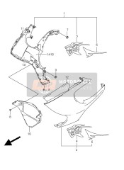 6869515H00HWZ, Tape, Upper Lh, Suzuki, 0