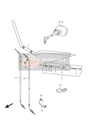 5660008J12, Mirror Assy,Rear View,L, Suzuki, 3