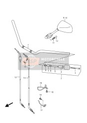 Handlebar (GSF650SUA)