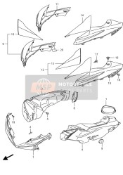 9468014J01YSF, Cover Comp,Inta, Suzuki, 0