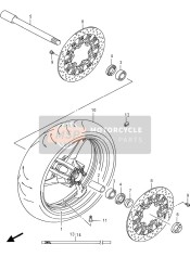 Roue avant