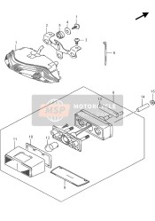 Lámpara de combinación trasera (GSX-R750UF)