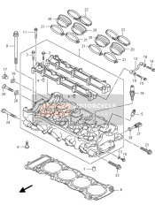 Cylinder Head (GSX1300RA E19)