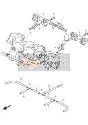 Tubo flessibile del corpo farfallato & Comune (GSX1300RAUF E19)