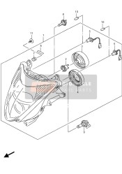 Headlamp (GSX1300RAUF E19)