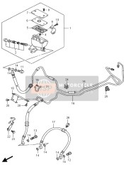 Front Brake Hose (GSX1300RA E02)