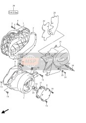 Coperchio del carter (VZR1800BZUF E19)