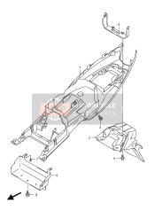 Rear Fender (GSF650A)