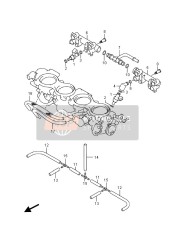 Throttle Body Hose & Joint (GSX-R1000AUF)