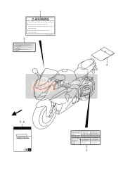 ETIKETT (GSX-R1000A)