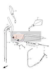 5627848H10, Balancer, Handlebar, Suzuki, 0