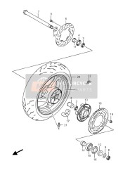 Roue arrière (GSR750)