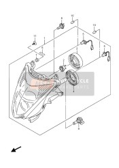 SCHEINWERFER (GSX1300RA E19)