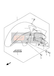 Parafango anteriore (GSX1300RA E19)