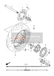 Roue arrière