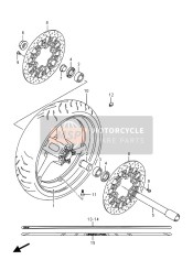 Front Wheel (GSX-R1000UF)