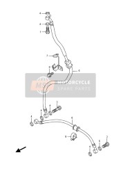 Tubo freno anteriore (GSX-R1000UF)