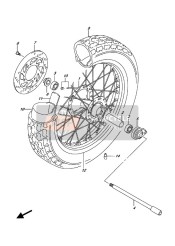 Roue avant