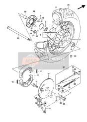 Rear Wheel (VL800 E02)