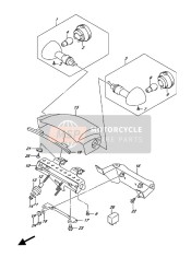 Lampe de clignotant arrière