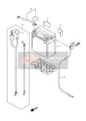 3382048G01, Wire,Battery Pl, Suzuki, 1