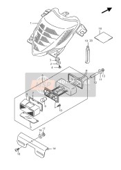 Lámpara de combinación trasera (VZR1800 E19)