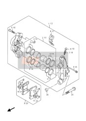 Front Caliper (VZR1800BZ E02)