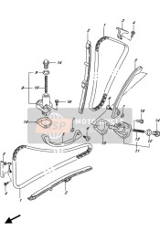 1283727G10, Gasket,Tensioner Adjuster, Suzuki, 2