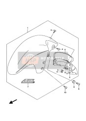 Parafango anteriore (GSX1300RA E02)