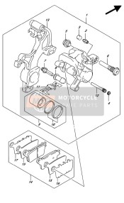 6911517K01, .Spring, Pad, Suzuki, 0